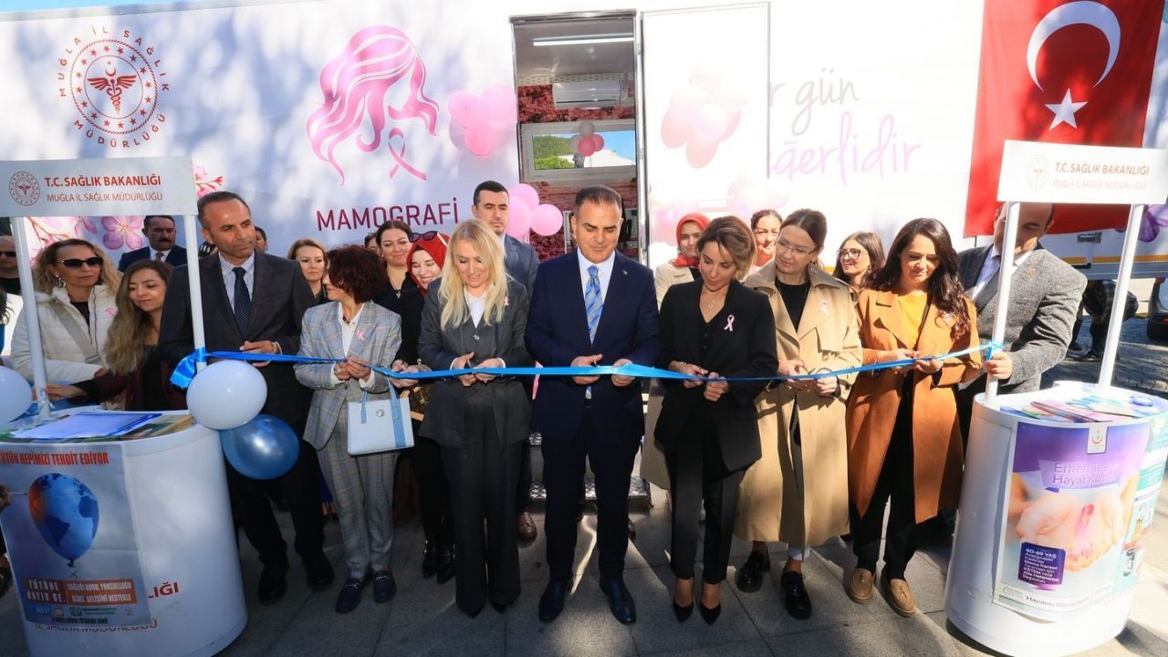 Muğla’da Mobil Kanser Tarama Aracı Hizmete Girdi