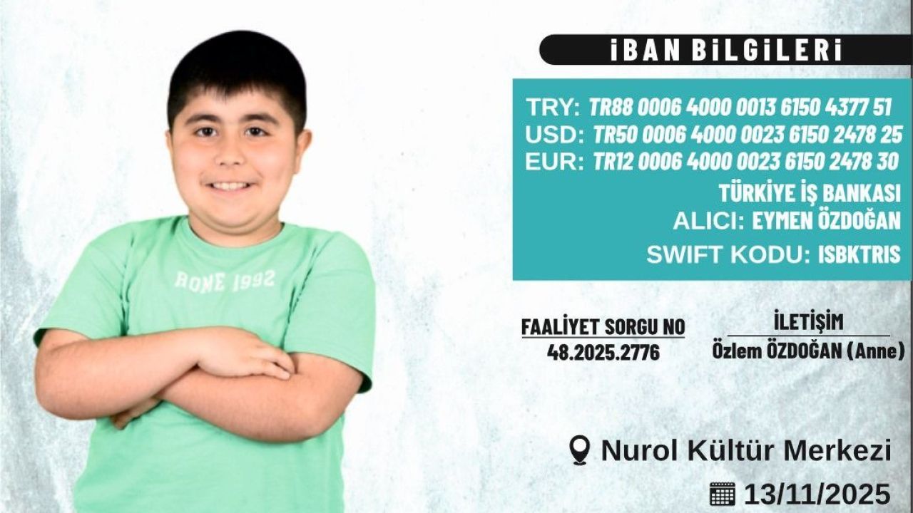 Eymen İçin Düzenlenen Büyük Yardım Gecesi Muğla’da Dayanışmayı Büyütüyor