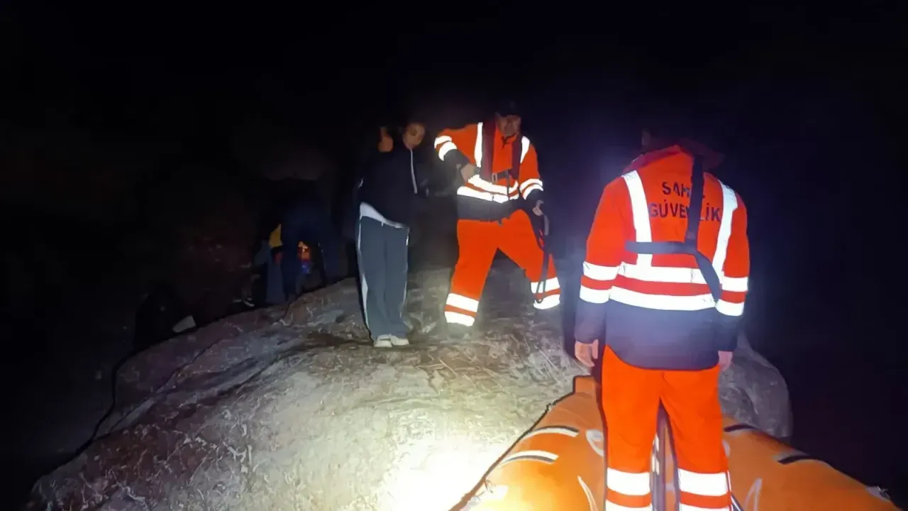 Fethiye’de 20’si çocuk 40 düzensiz göçmen yakalandı