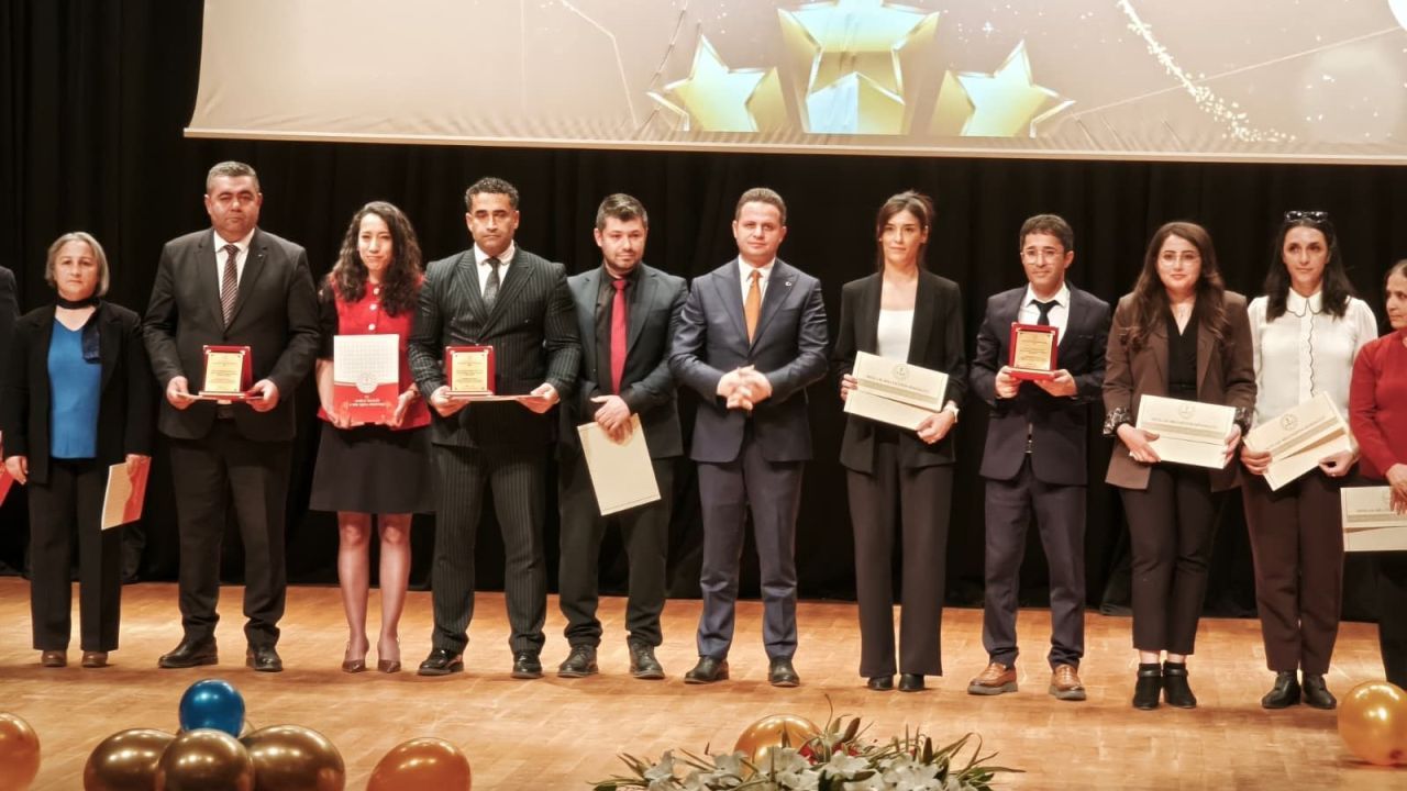 Muğla eğitim camiası ödül töreninde buluştu