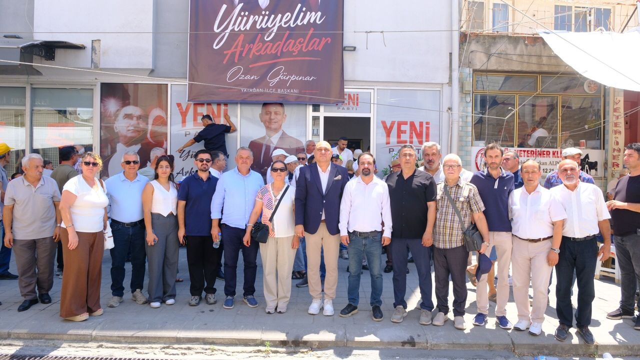 Yeni Parti Yatağan İlçe Başkanlığı Açıldı