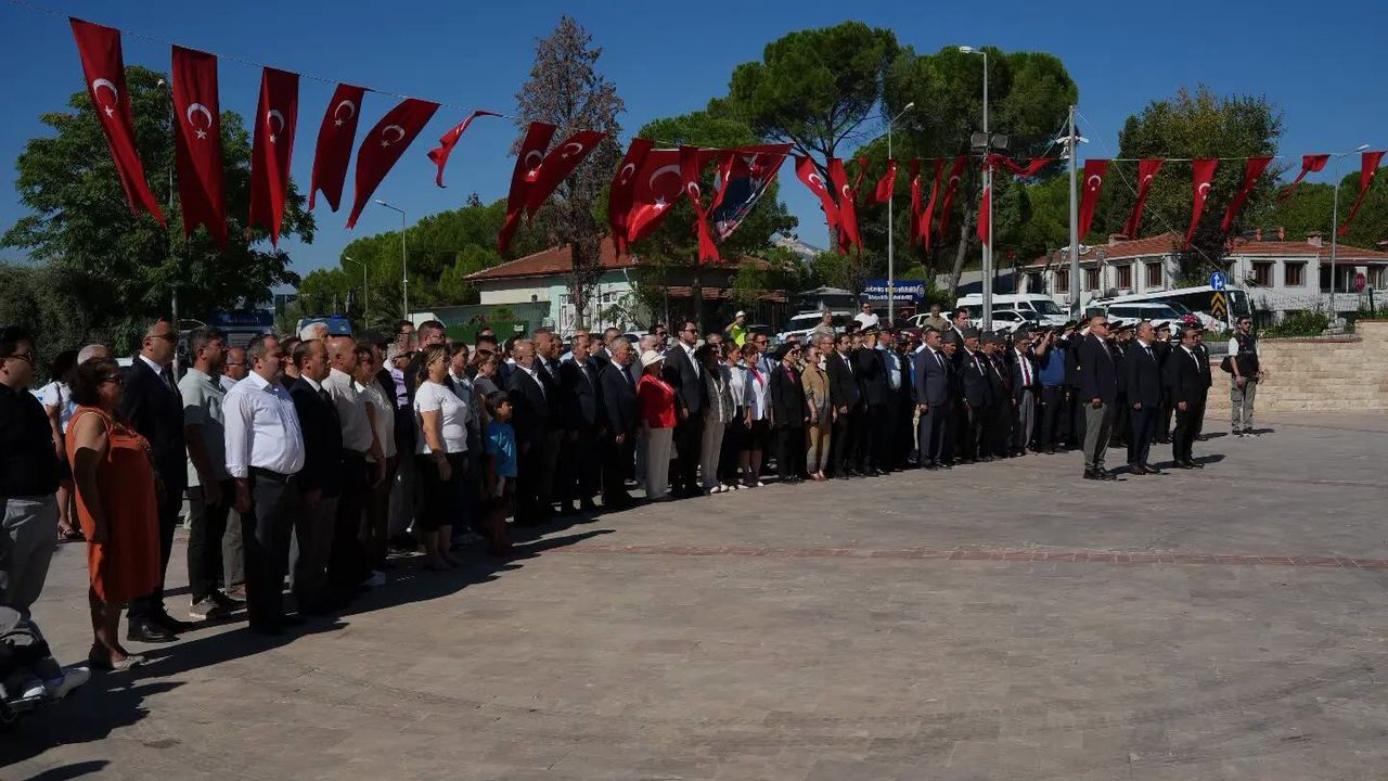 Yatağan’da 30 Ağustos Zafer Bayramı törenle kutlandı