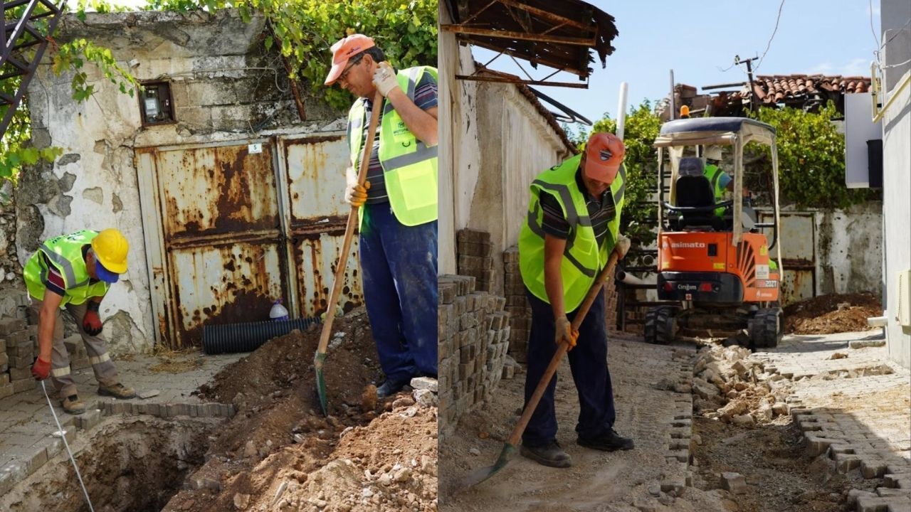 Menteşe’de fosseptik sorununa altyapı çözümü