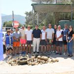 Bodrum’da Deniz Dibi Temizliği Torba’da 75 Kilo Atık Çıkardı