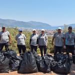Marmaris seyir noktalarında temizlik ve yangın önlemi