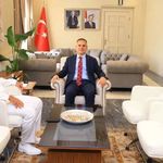 Koramiral Rafet Oktar’dan Vali Akbıyık’a veda ziyareti