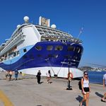 Dev Kruvaziyer Bodrum’a 1813 Yolcuyla Geldi