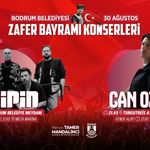 Bodrum’da 30 Ağustos Coşkusu Gripin ve Can Ozan’la Yaşanacak