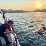 Bodrum Açıklarında Yüzerek Yunanistan’a Geçmeye Çalışırken Yakalandı