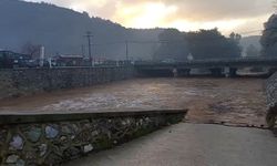 Dağlardan Gelen Su Taşkına Dönüştü