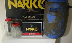 Ortaca’da Ormanlık Alana Gizlenen Yasaklı Madde Ortaya Çıkarıldı