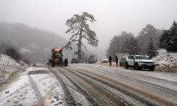 Muğla’nın yüksek kesimlerinde kar yağışı etkili olmaya başladı