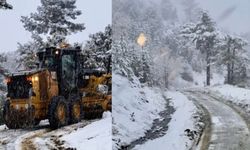 Köyceğiz’de Kar Mesaisi: Otmanlar’da Ekipler Teyakkuzda
