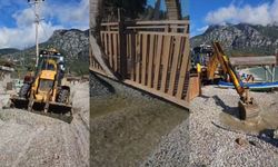 Akbük Sahili’nde Yol ve Azmak Yeniden Açıldı