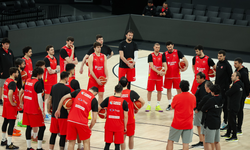 A Milli Erkek Basketbol Takımı, Sırbistan maçı hazırlıklarına başladı