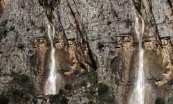 104 Metrelik Doğa Harikası: Su Uçkun Şelalesi İlgi Odağı Oldu