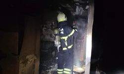 Fethiye’de inşaatta yangın paniği