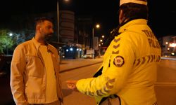 Alkollü sürücü polisten 'babalık' yapmasını istedi