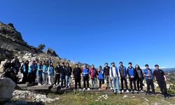 Gençler Tlos Antik Kenti’nde Tarihle Sanatı Buluşturdu