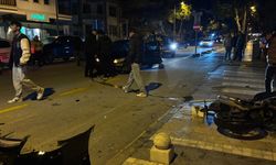 Menteşe’de maddi hasarlı kaza paniğe neden oldu