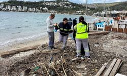 Fırtına Sonrası Bodrum Sahillerinde Büyük Temizlik Seferberliği
