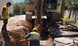 Bodrum’un su isale hatları yenileme çalışmaları devam ediyor