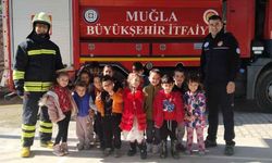 Muğla'da Miniklere Yangın Güvenliği Eğitimi