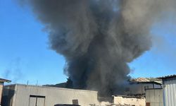 Bodrum’da İşçi Konteynerinde Yangın