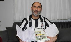 27 yıldır Beşiktaş'ın her maçını tek tek not ediyor