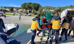 Balıkçı teknesinde rahatsızlanan vatandaşa tıbbi tahliye