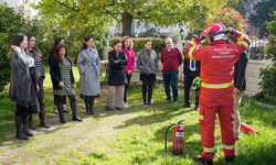 FTSO Personeline Yangına İlk Müdahale Eğitimi Verildi