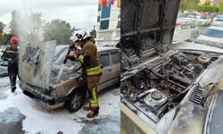 Dörtyol’da TOFAŞ alevlere teslim oldu