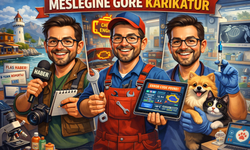 “Mesleğine Göre Karikatür” Akımı Sosyal Medyayı Salladı! Nasıl Yapılıyor?