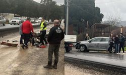 Marmaris’te motosiklet sürücüsü kazada yaralandı