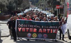 Muğla’da Eğitimcilerden Okul Saldırısına Protesto