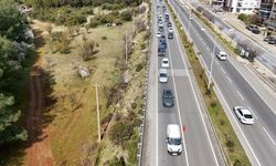 Muğla'da bayram tatilinde 160 binden fazla araç giriş ve çıkışı oldu