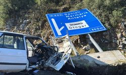 Menteşe'de trafik kazası