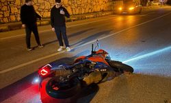 Motosiklet sürücüsü kazada yaşamını yitirdi