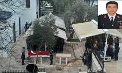 Muğla'da emekli jandarma albay son yolculuğuna uğurlandı