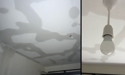 Akçaova TOKİ Sakinleri İsyanda: Tavanlar ve Ampullerden Su Geldi