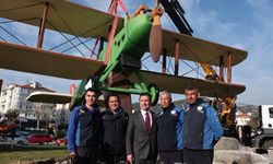 İsmet Tayyaresi Muğla’da Yeniden Yerine Döndü