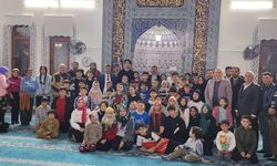 Köyceğiz’de çocuklar teravihte buluştu