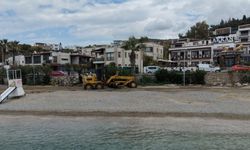 Bodrum’da Plajlar Yaza Hazırlanıyor: Çalışmalar Başladı