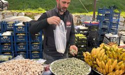 Datça’nın çağla bademi Yatağan pazarında: Kilosu 1000 TL