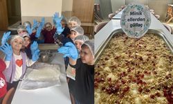 Muğla’da Minik Eller Ramazan Lezzeti Güllaç Yaptı