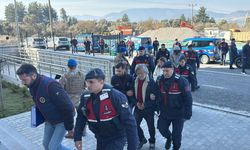 Yatağan'da yaşlı çiftin hayatını kaybettiği olayda şüpheliler adliyeye sevk edildi