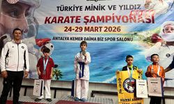 Altı ay önce karateye başladı, Türkiye şampiyonu oldu