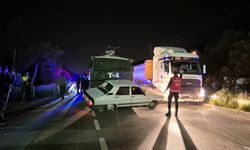 Bodrum'da TOMA, otomobile çarptı
