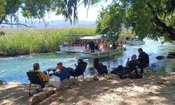 Akyaka Azmak Nehri’nde Bahar Yoğunluğu Başladı