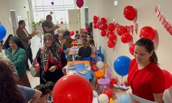 Hastanede çocuklara özel şenlik